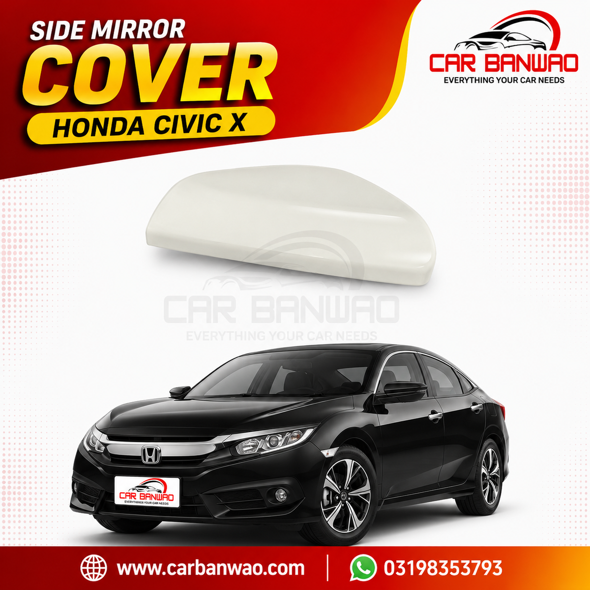 Side Mirror Cover Honda Civic