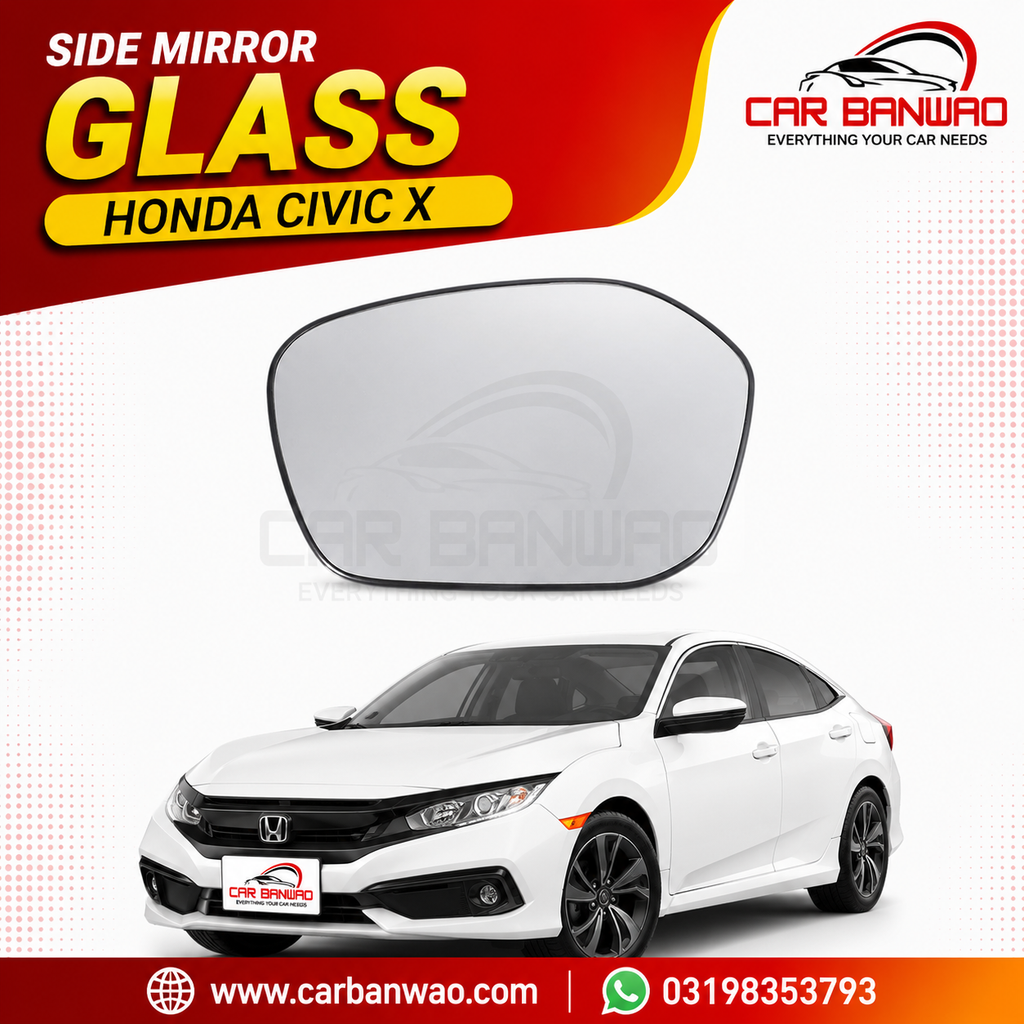 Side Mirror Plate / Tokri / Glass Honda Civic