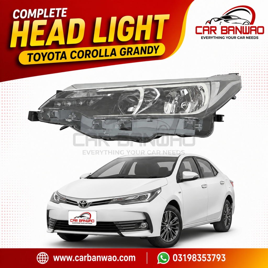 Toyota Corolla 2018 Grandy Head Light